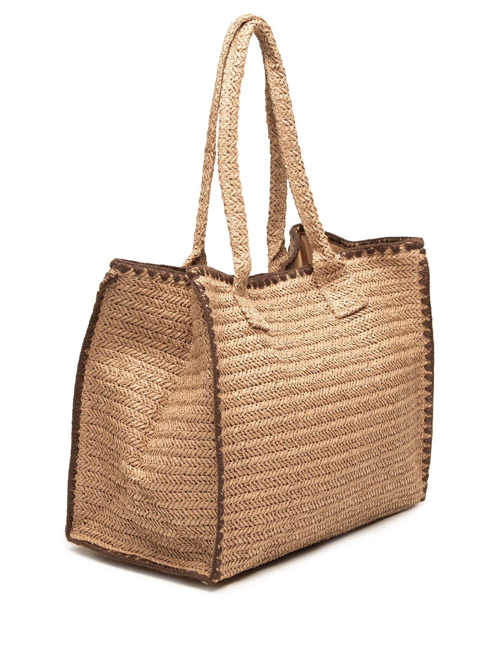 Bolsa Feminina Grande Totebag Edge Mira Bege Salinas