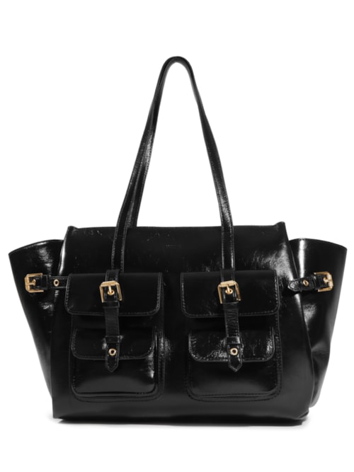 Bolsa Feminina Grande Trentino – Preto