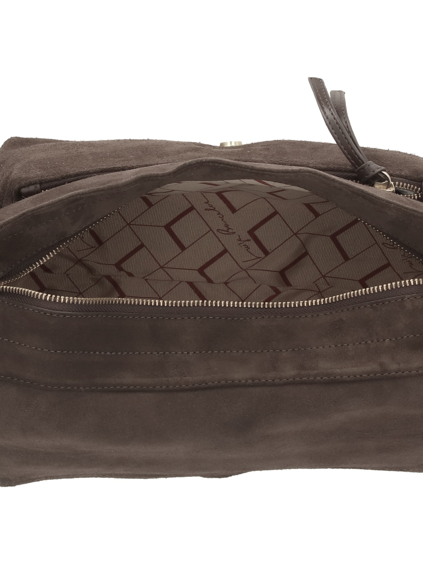 Bolsa Feminina Grande Utilitária Marrom Luiza Barcelos