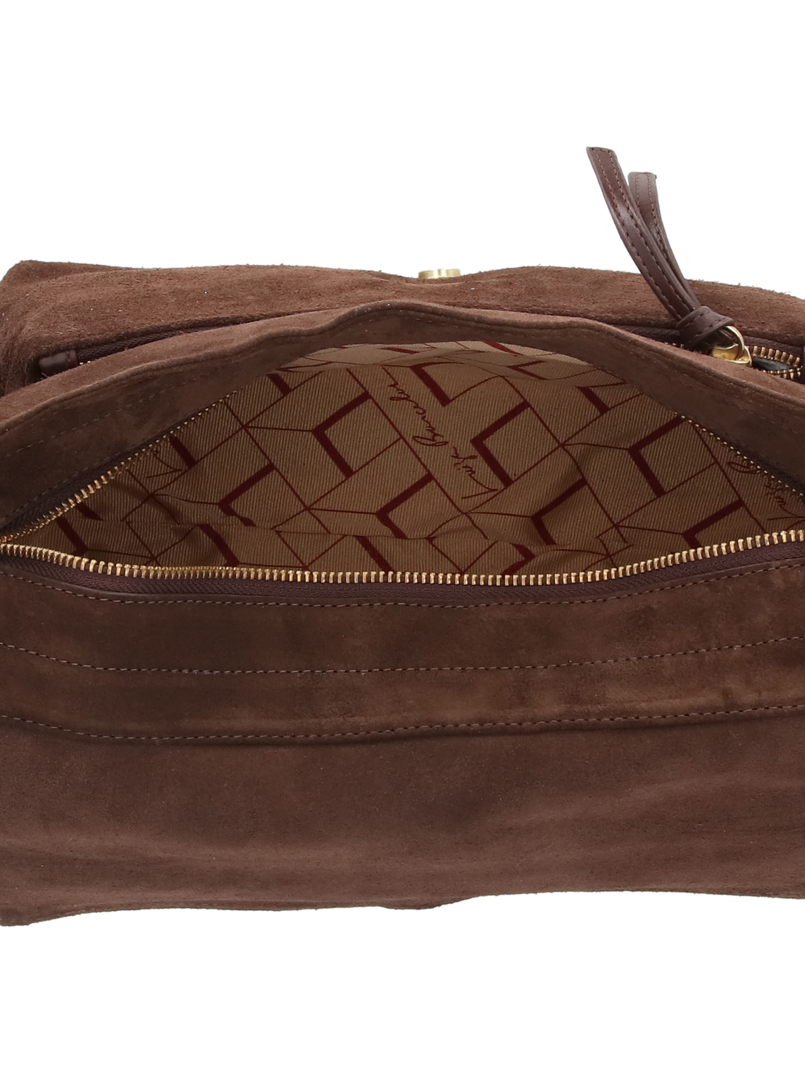 Bolsa Feminina Grande Utilitária – Marrom Luiza Barcelos