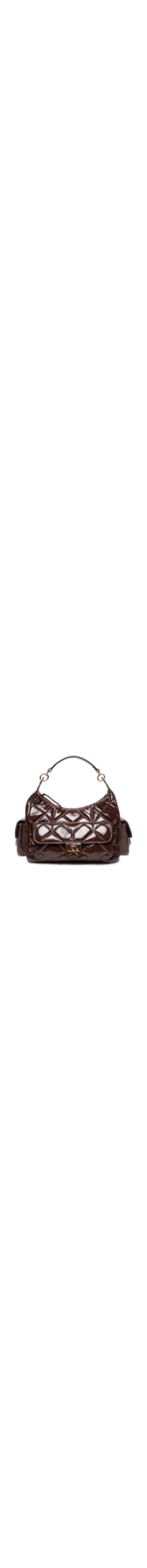 Bolsa Feminina Grande Verniz Show - Marrom