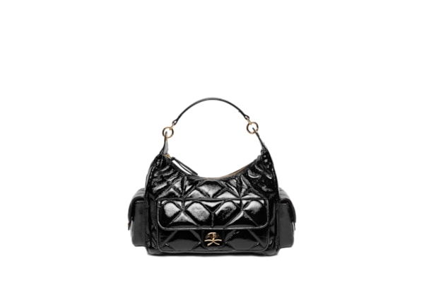 Bolsa Feminina Grande Verniz Show – Preto