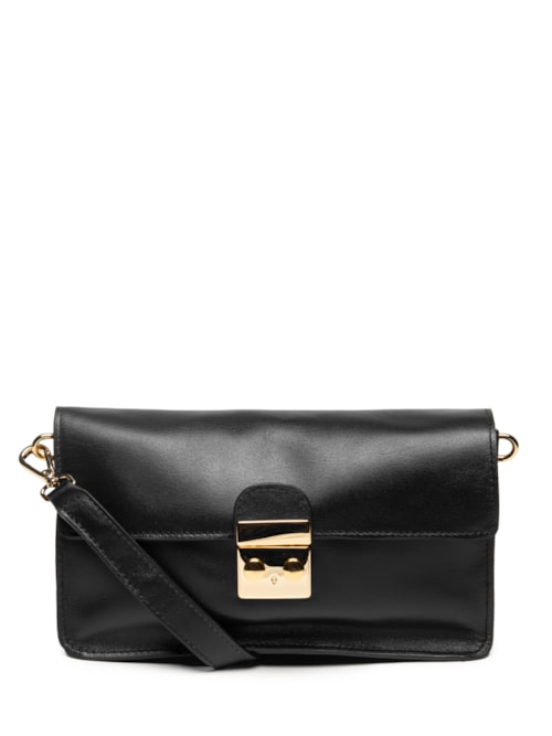 Bolsa Feminina Grease Atlanta Marsal – Preto