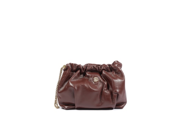 Bolsa Feminina Gwen Pequena Couro - Vermelho