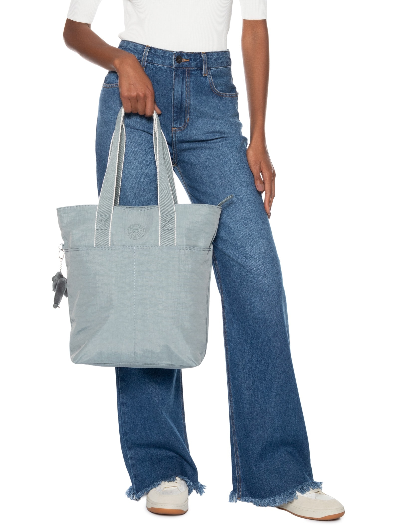 Bolsa Feminina Hanifa Azul Kipling