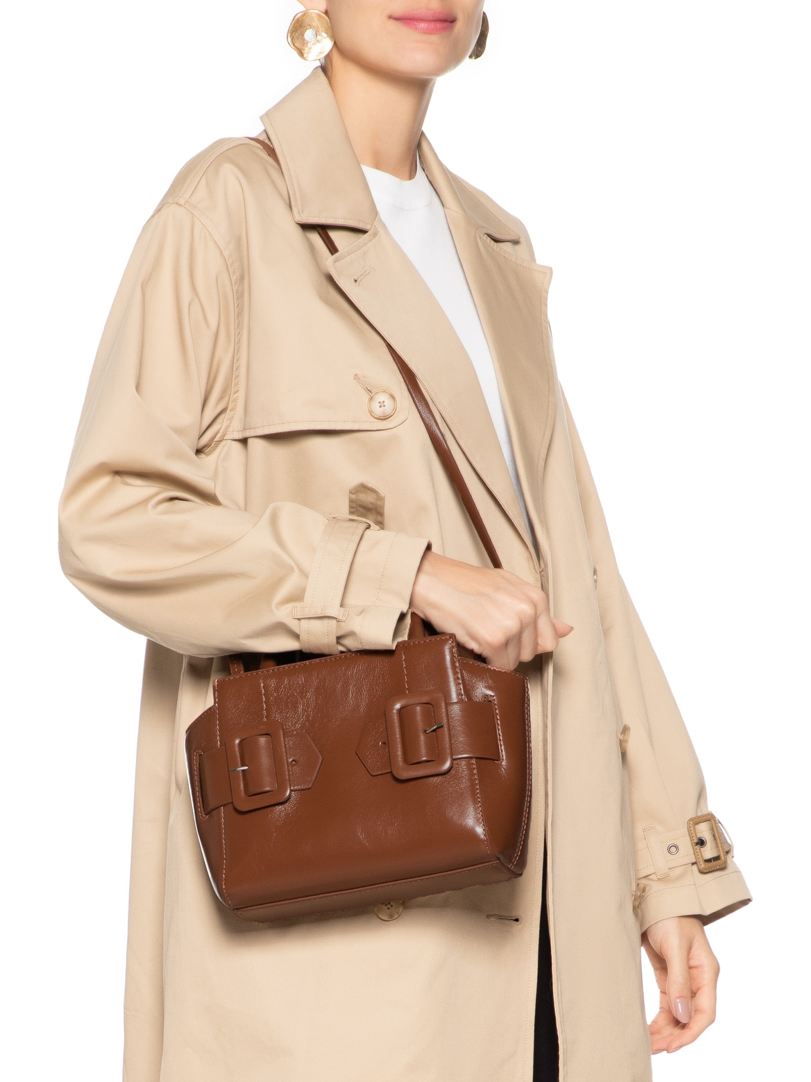 Bolsa Feminina Heritage Leathe Bege Arezzo