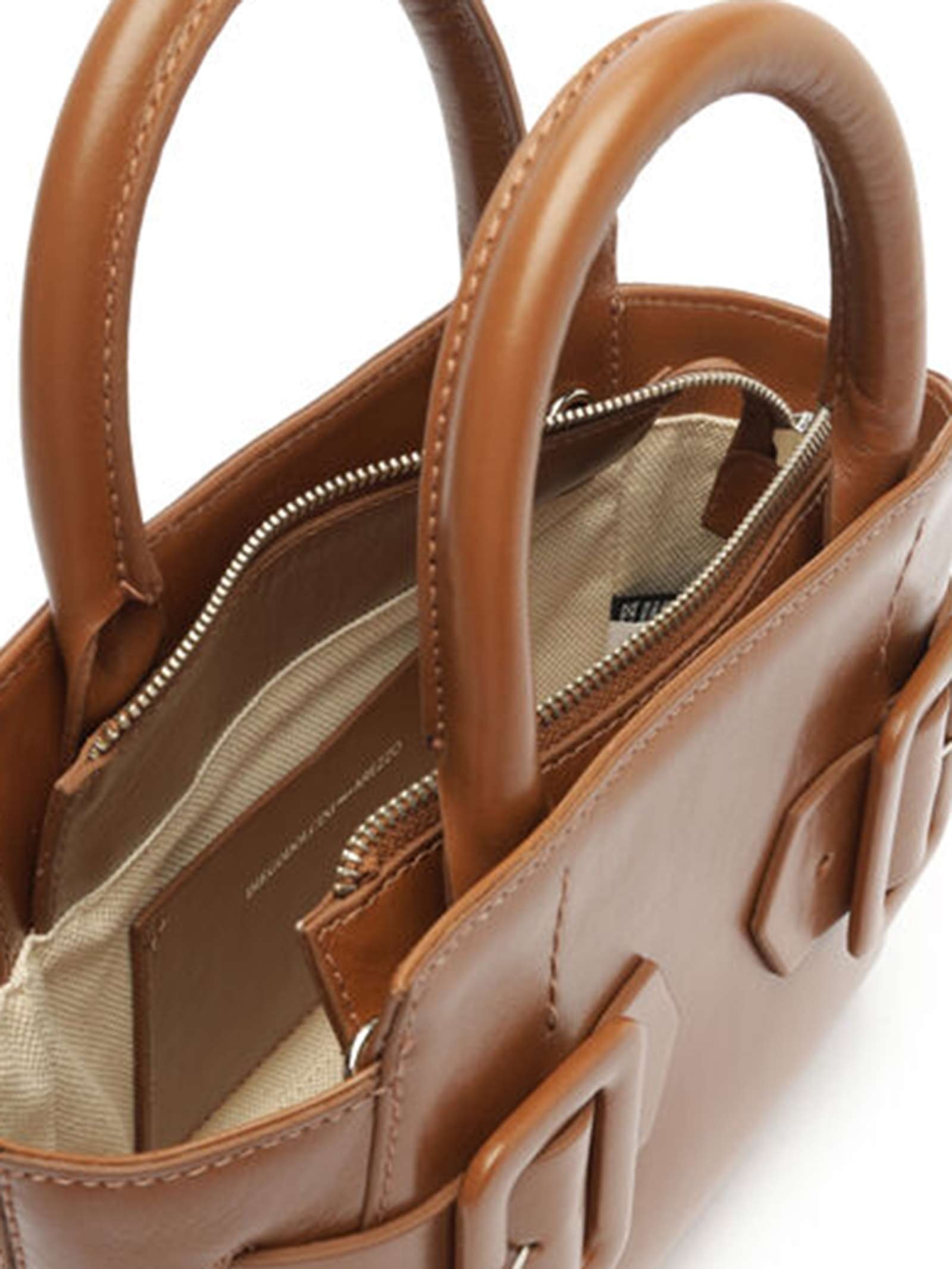 Bolsa Feminina Heritage Leathe Bege Arezzo