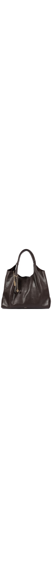 Bolsa Feminina Hobo Agnes Couro - Marrom