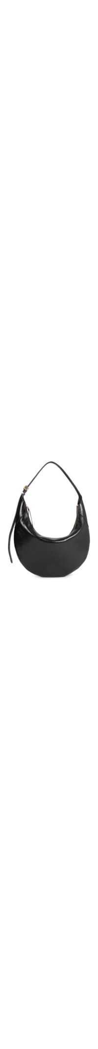Bolsa Feminina Hobo Aura Couro - Preto