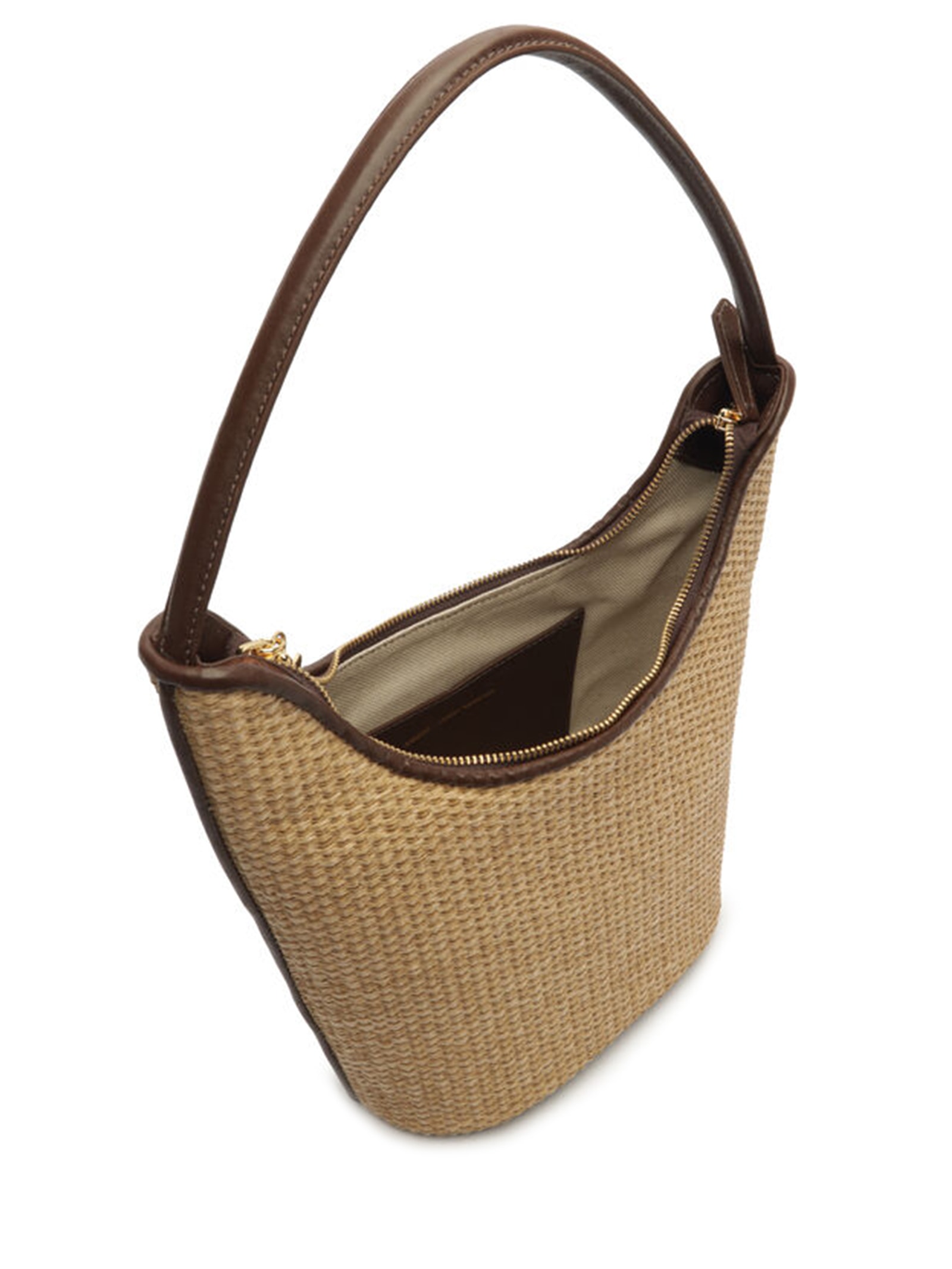 Bolsa Feminina Hobo Bege Palha Grande Bege Arezzo + Lenny Niemeyer