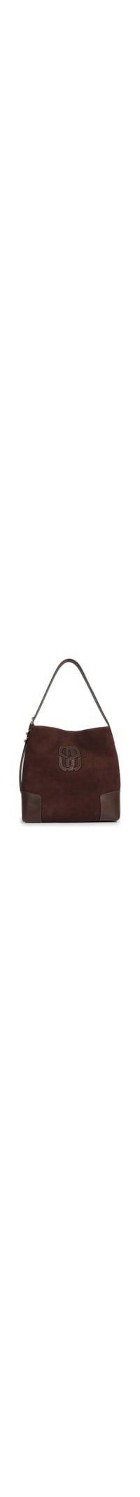 Bolsa Feminina Hobo Camurça - Marrom