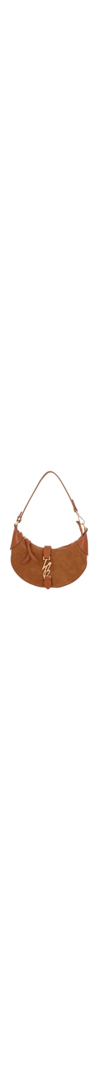 Bolsa Feminina Hobo Camurça Viena - Marrom
