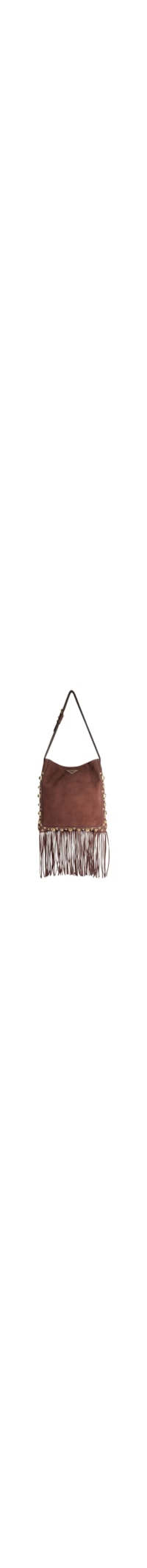 Bolsa Feminina Hobo Couro - Marrom