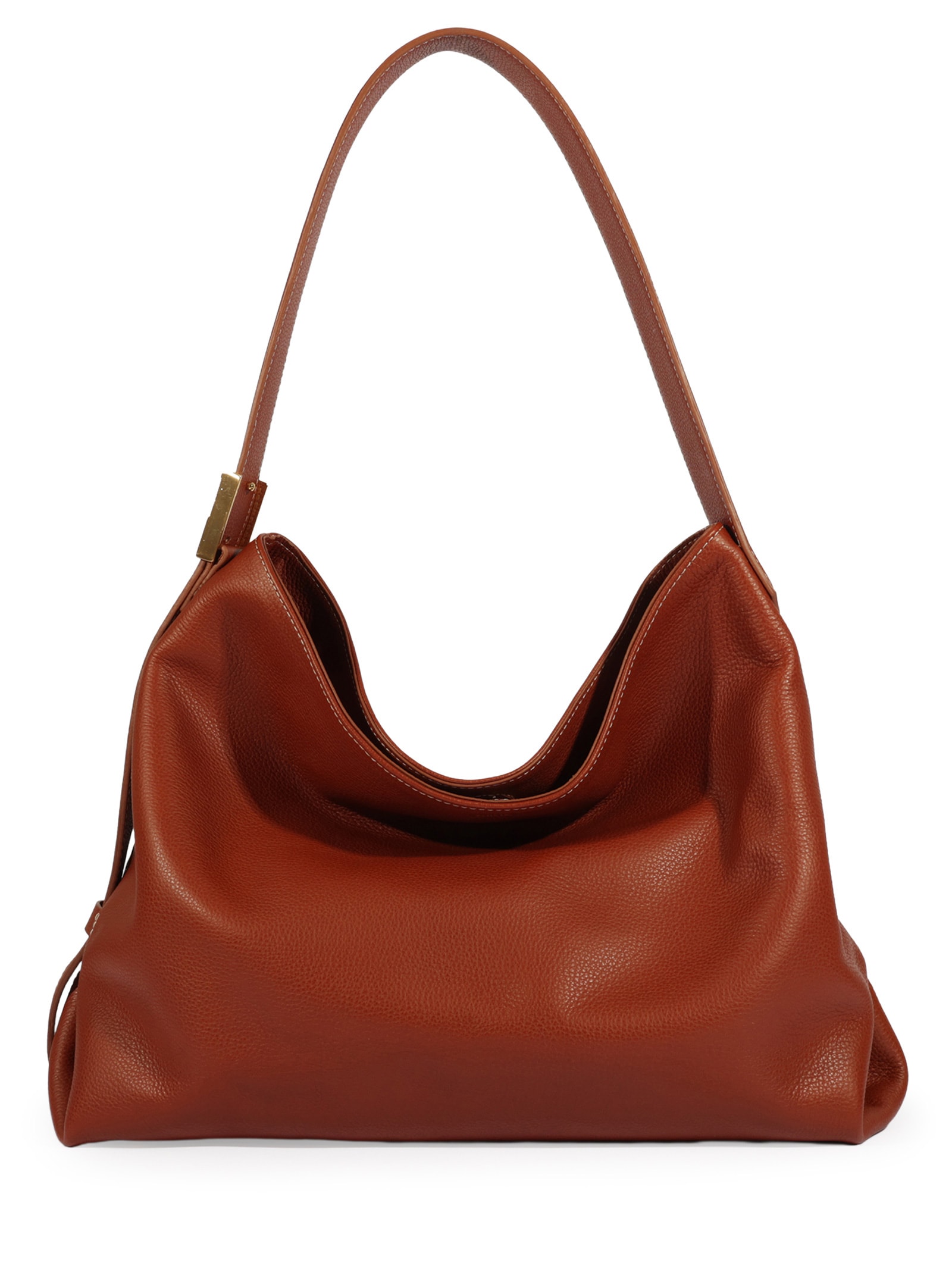 Bolsa Feminina Hobo Couro Marrom Schutz