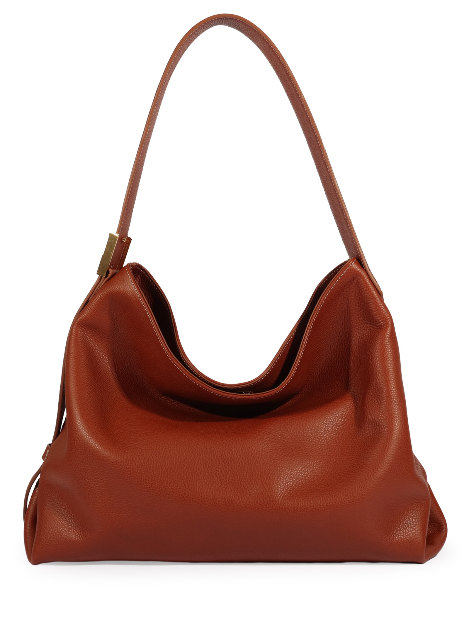 Bolsa Feminina Hobo Couro Marrom Schutz