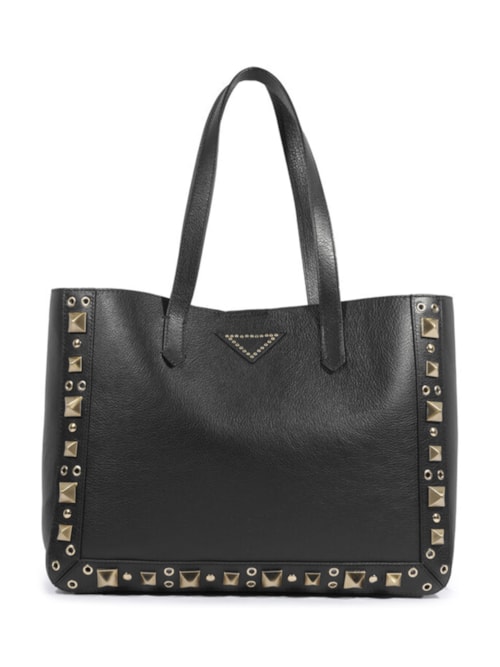 Bolsa Feminina Hobo Couro – Preto