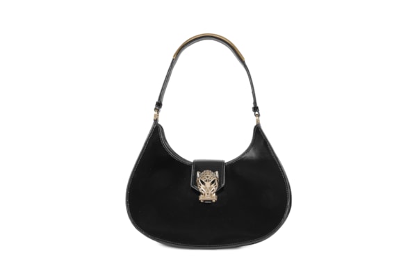 Bolsa Feminina Hobo Couro - Preto