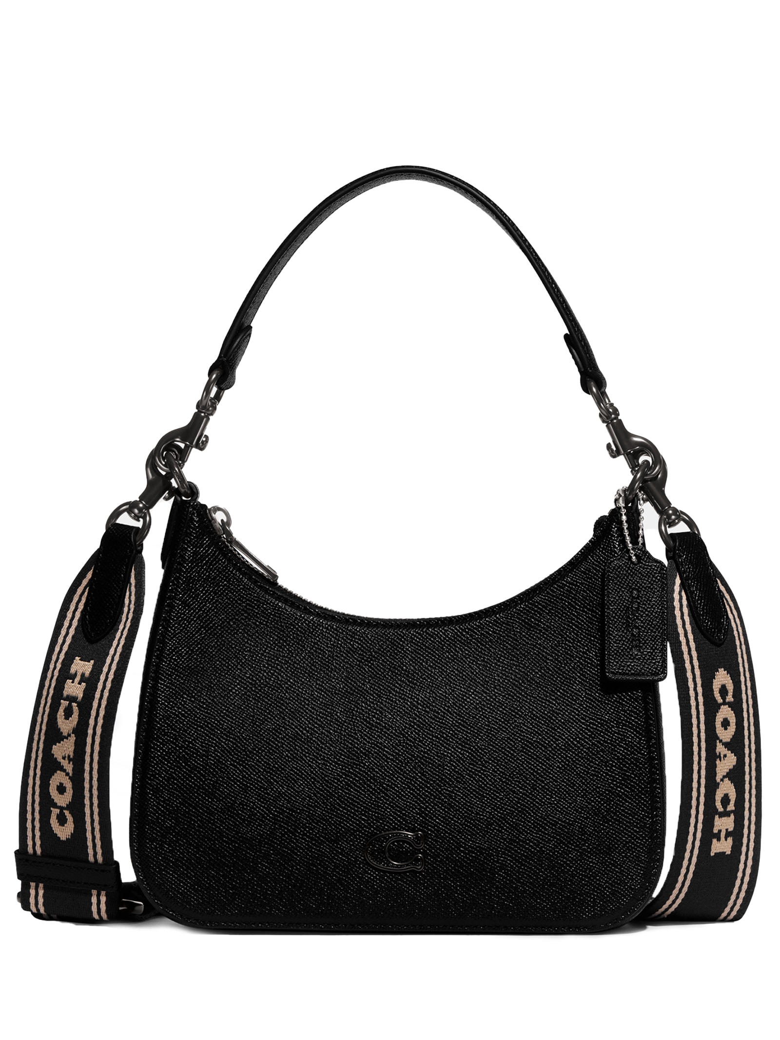 Coach - Bolsa Feminina Hobo Crossbody - Preto