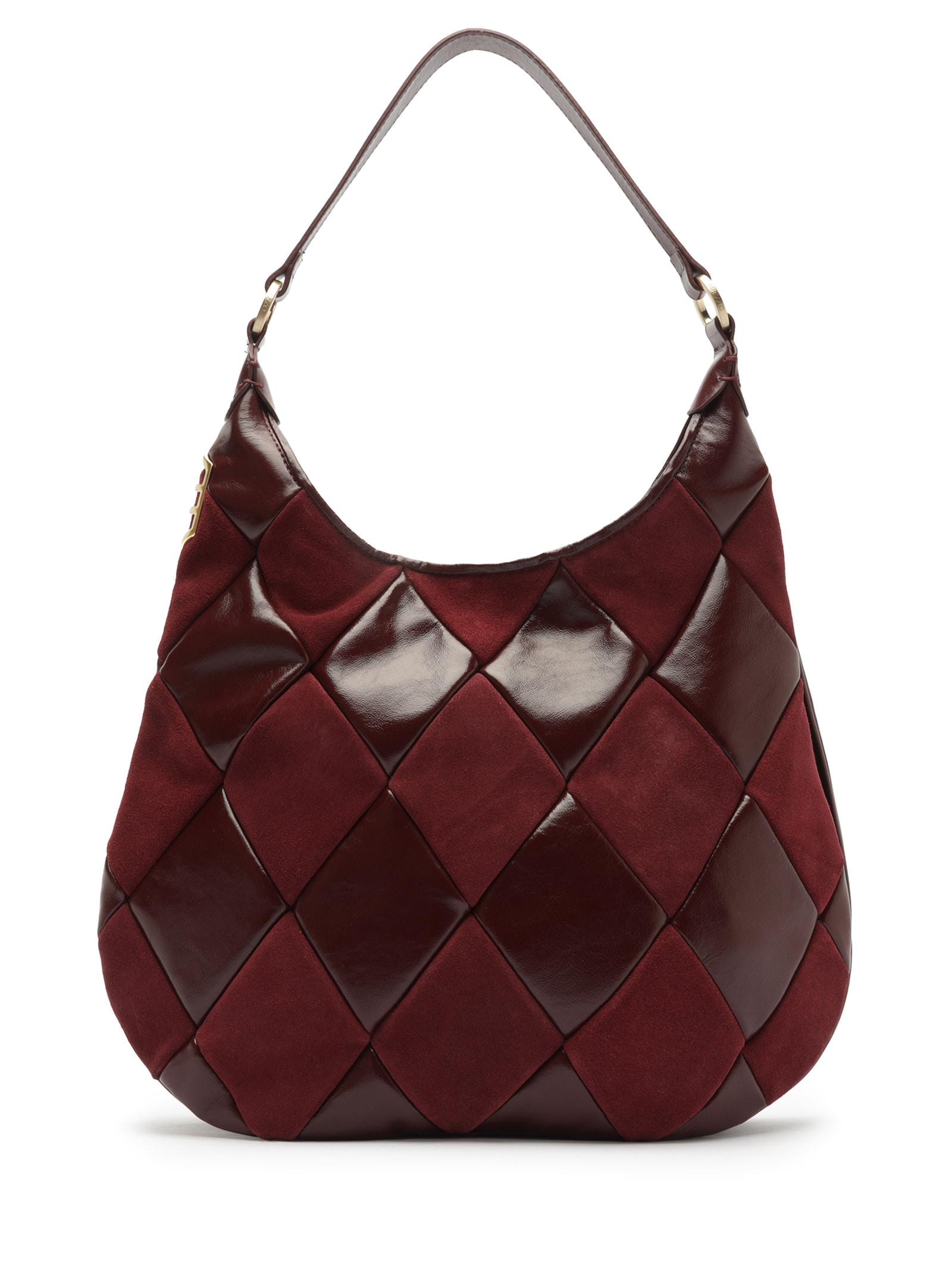 Bolsa Feminina Hobo de Couro Média Matelassê – Vermelho Arezzo