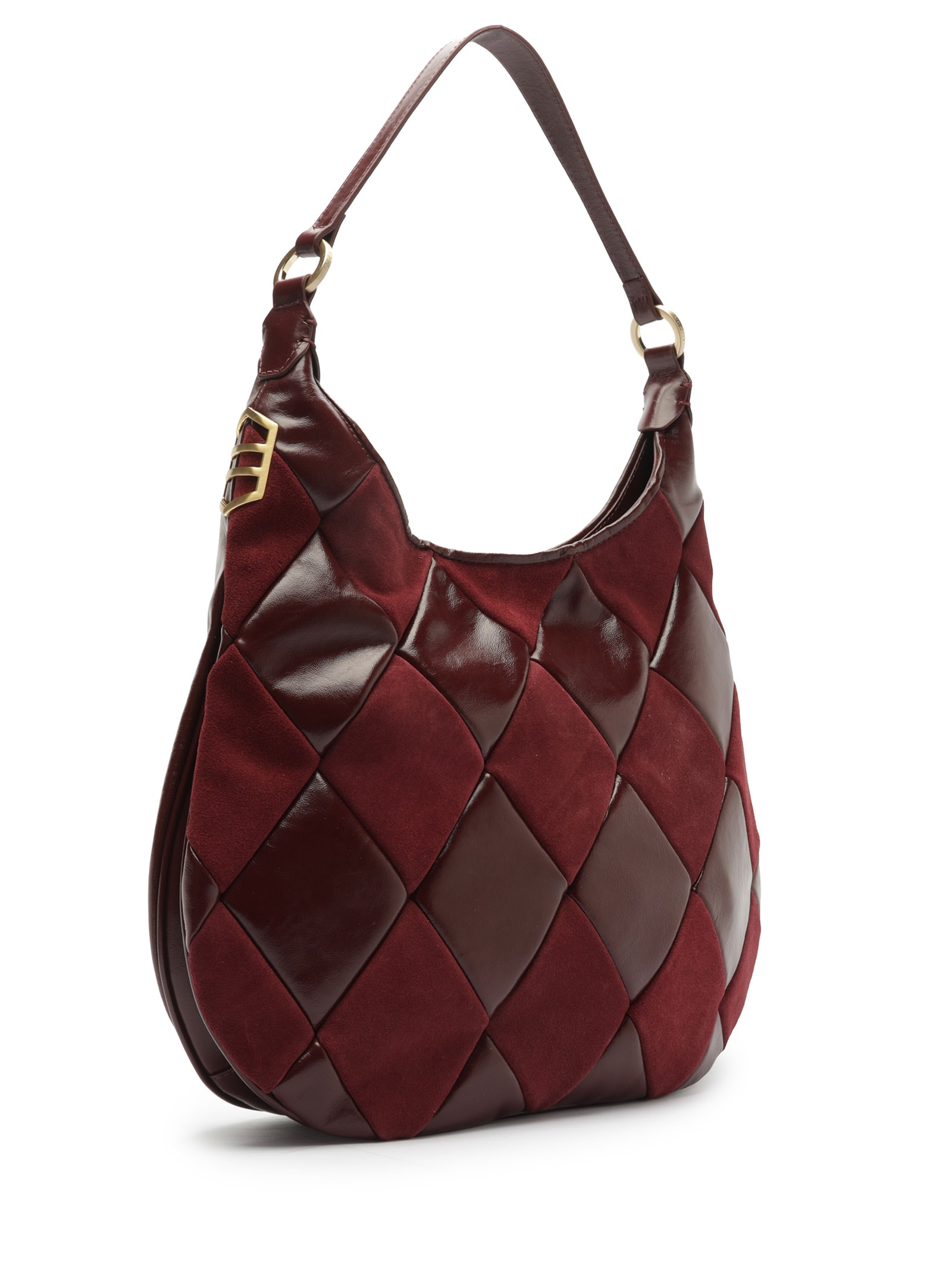 Bolsa Feminina Hobo de Couro Média Matelassê – Vermelho Arezzo