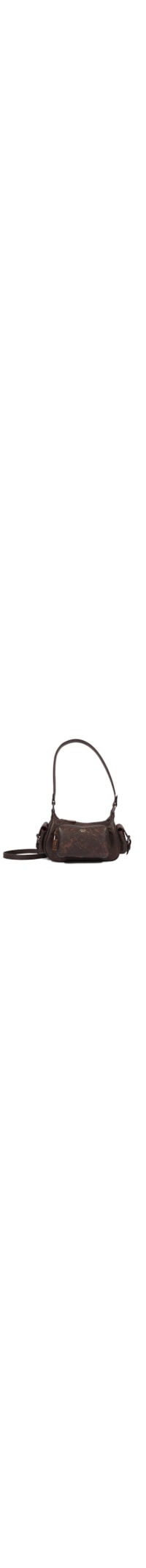 Bolsa Feminina Hobo Eddie Média Couro - Marrom
