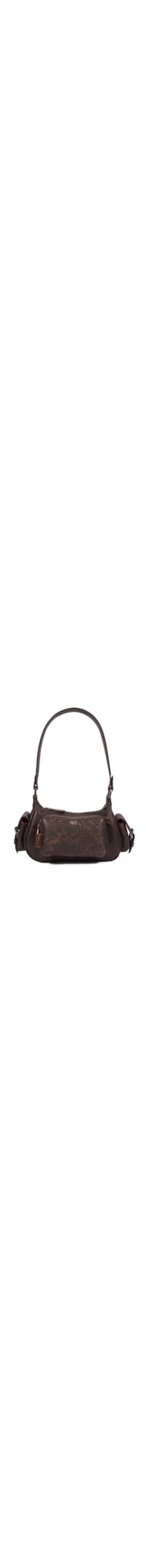 Bolsa Feminina Hobo Eddie Média Couro - Marrom