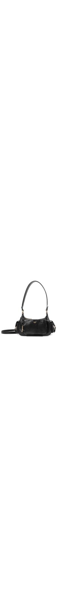 Bolsa Feminina Hobo Eddie Média Couro - Preto