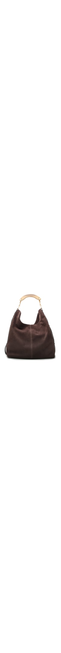 Bolsa Feminina Hobo Evelin Grande - Marrom