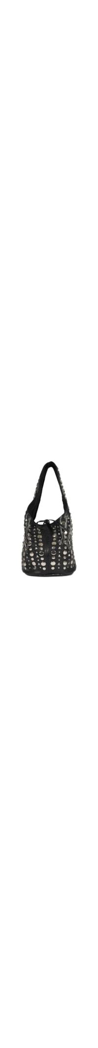 Bolsa Feminina Hobo Gaia Couro - Preto