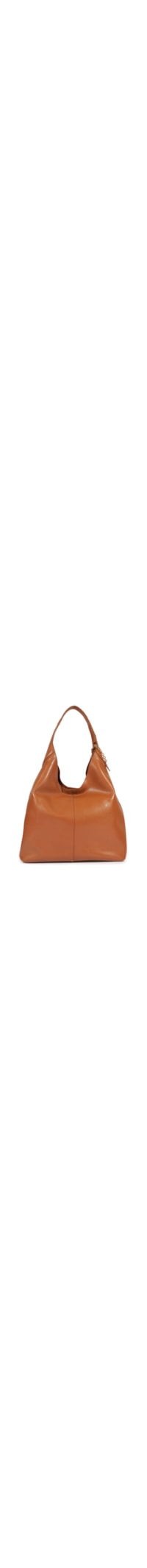 Bolsa Feminina Hobo Iga Grande Couro - Marrom