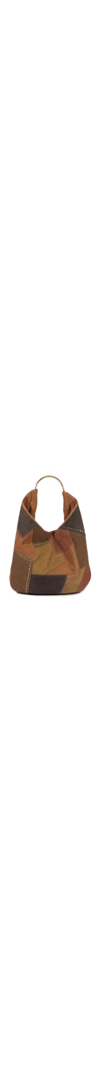 Bolsa Feminina Hobo Jack Camurça - Marrom