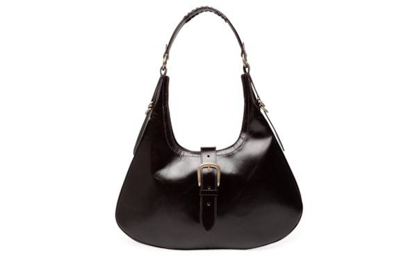 Bolsa Feminina Hobo Lauren Grande - Marrom