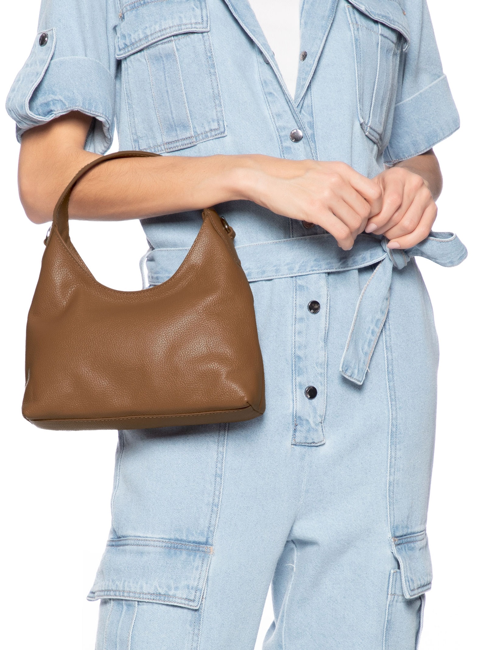 Bolsa Feminina Hobo Marrom Arezzo