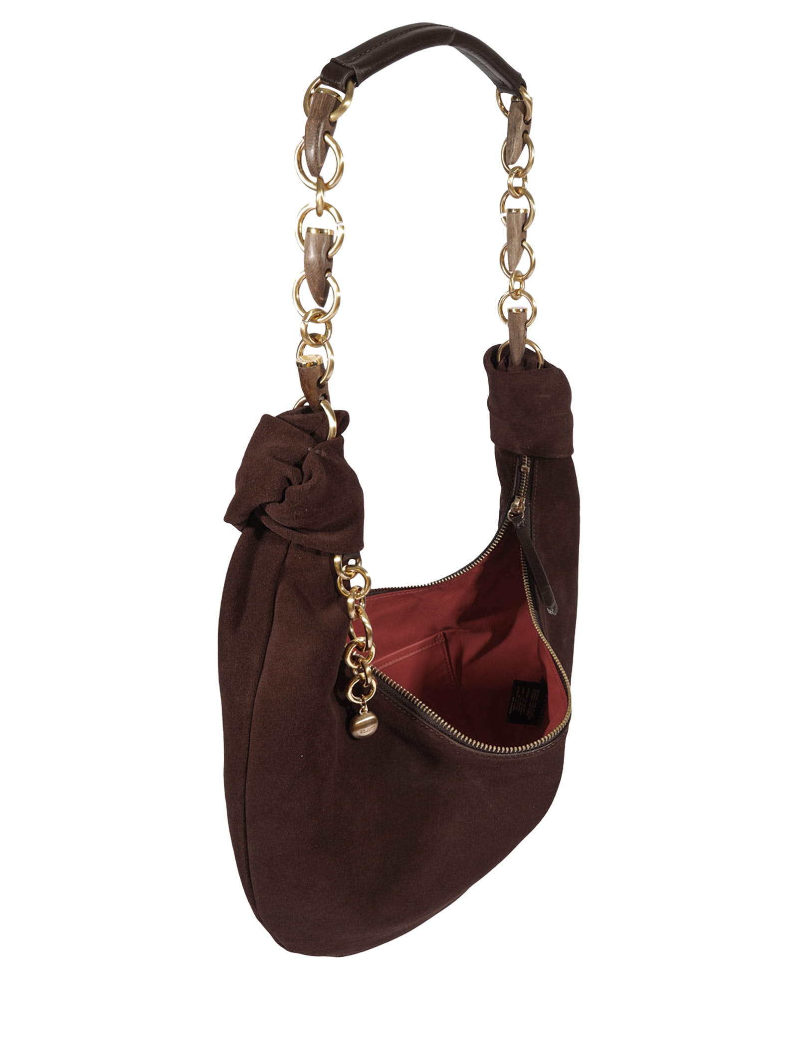 Bolsa Feminina Hobo Marrom Schutz
