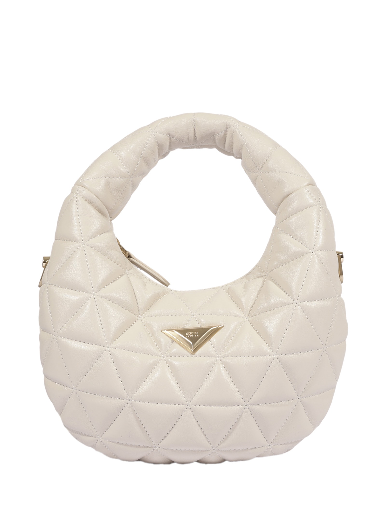 Bolsa Feminina Hobo Média 944 Couro Branco Schutz
