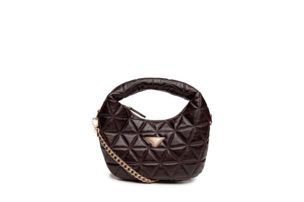 Bolsa Feminina Hobo Média 944 Couro - Marrom