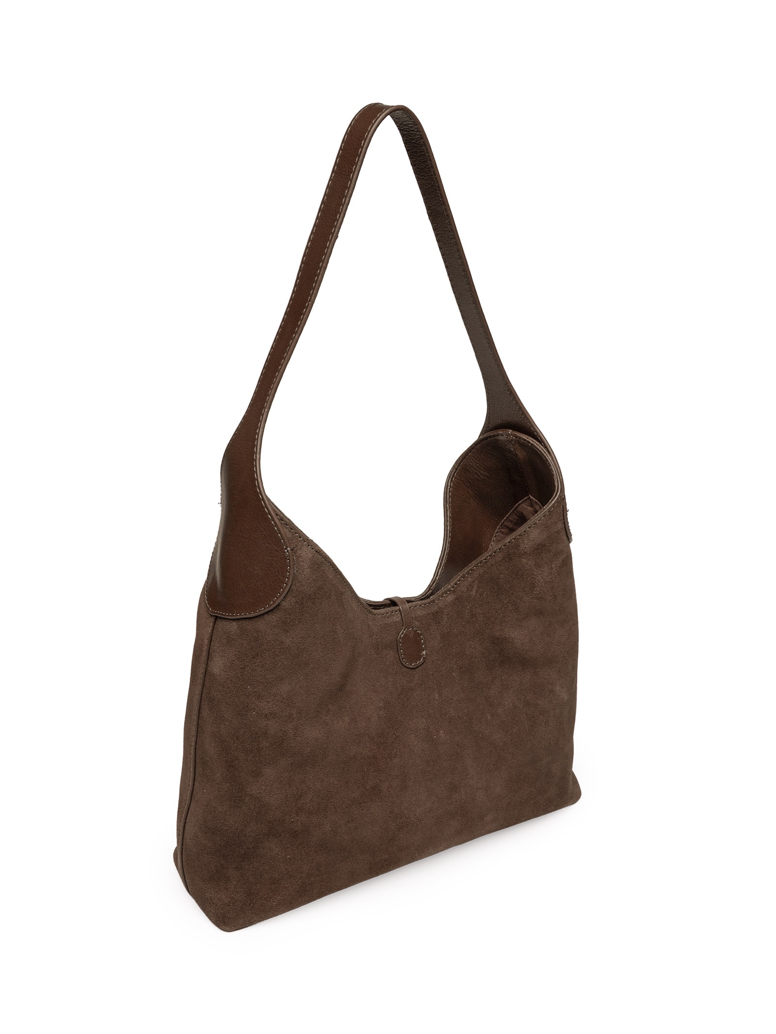 Bolsa Feminina Hobo Nala Média Marrom Vicenza