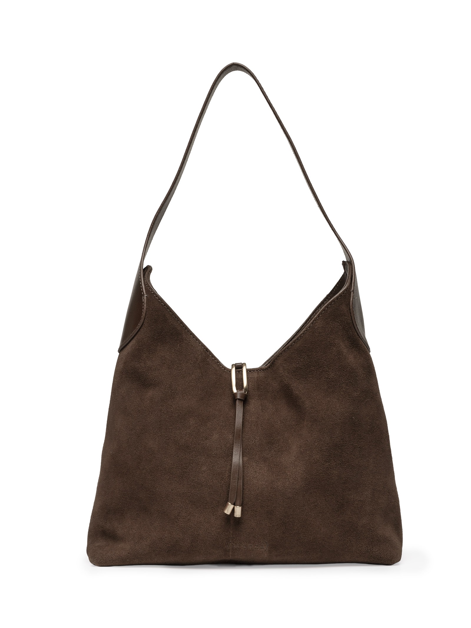 Bolsa Feminina Hobo Nala Média – Marrom Vicenza