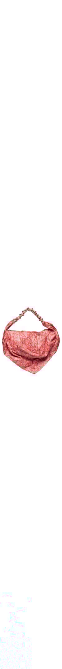Bolsa Feminina Hobo Paisley Grande - Vermelho