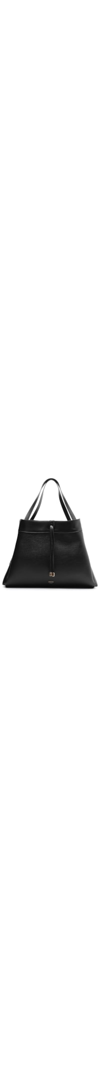 Bolsa Feminina Hobo Preta Grande Bag Charm - Preto