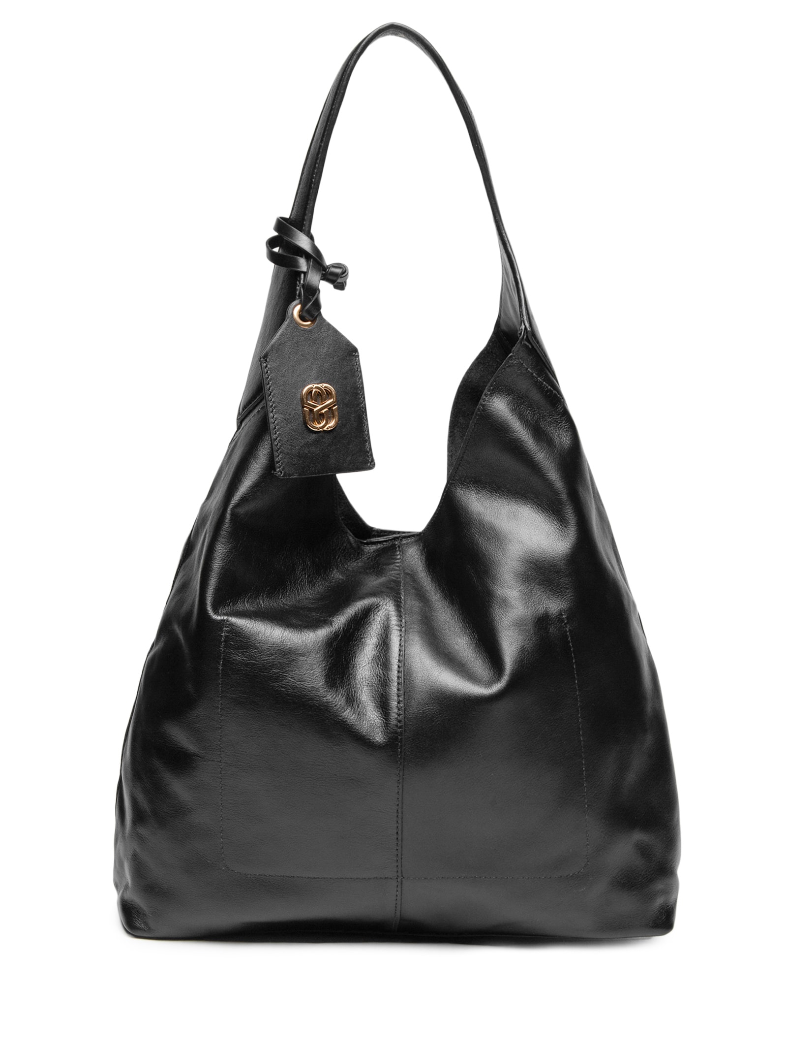 Bolsa Feminina Hobo Preto Schutz