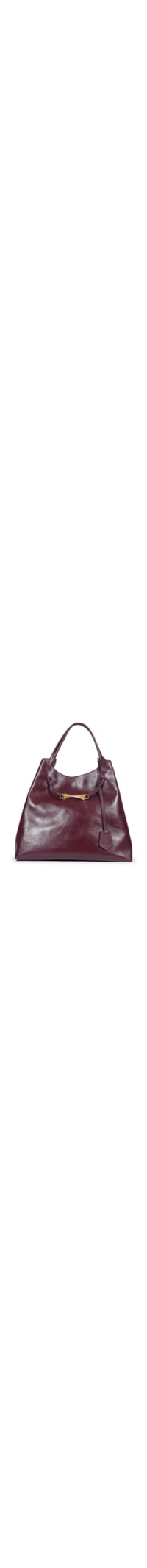 Bolsa Feminina Hobo Twisted Maxi - Vinho