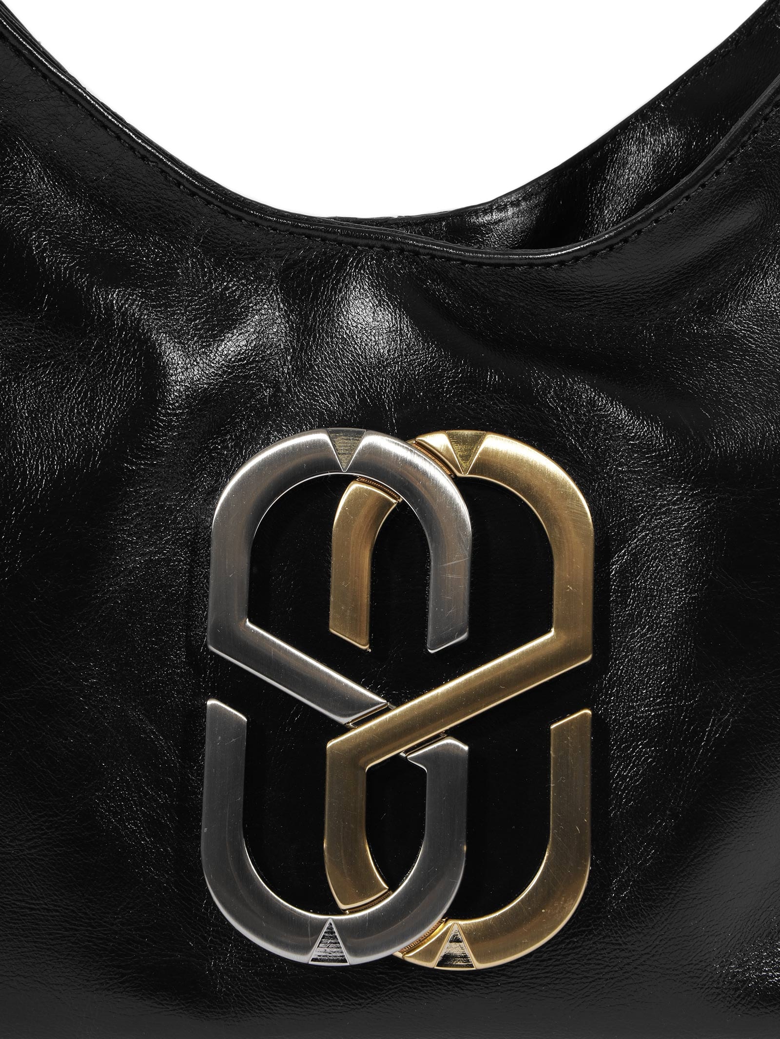 Bolsa Feminina Hobo Vegas Média Couro Preto Schutz