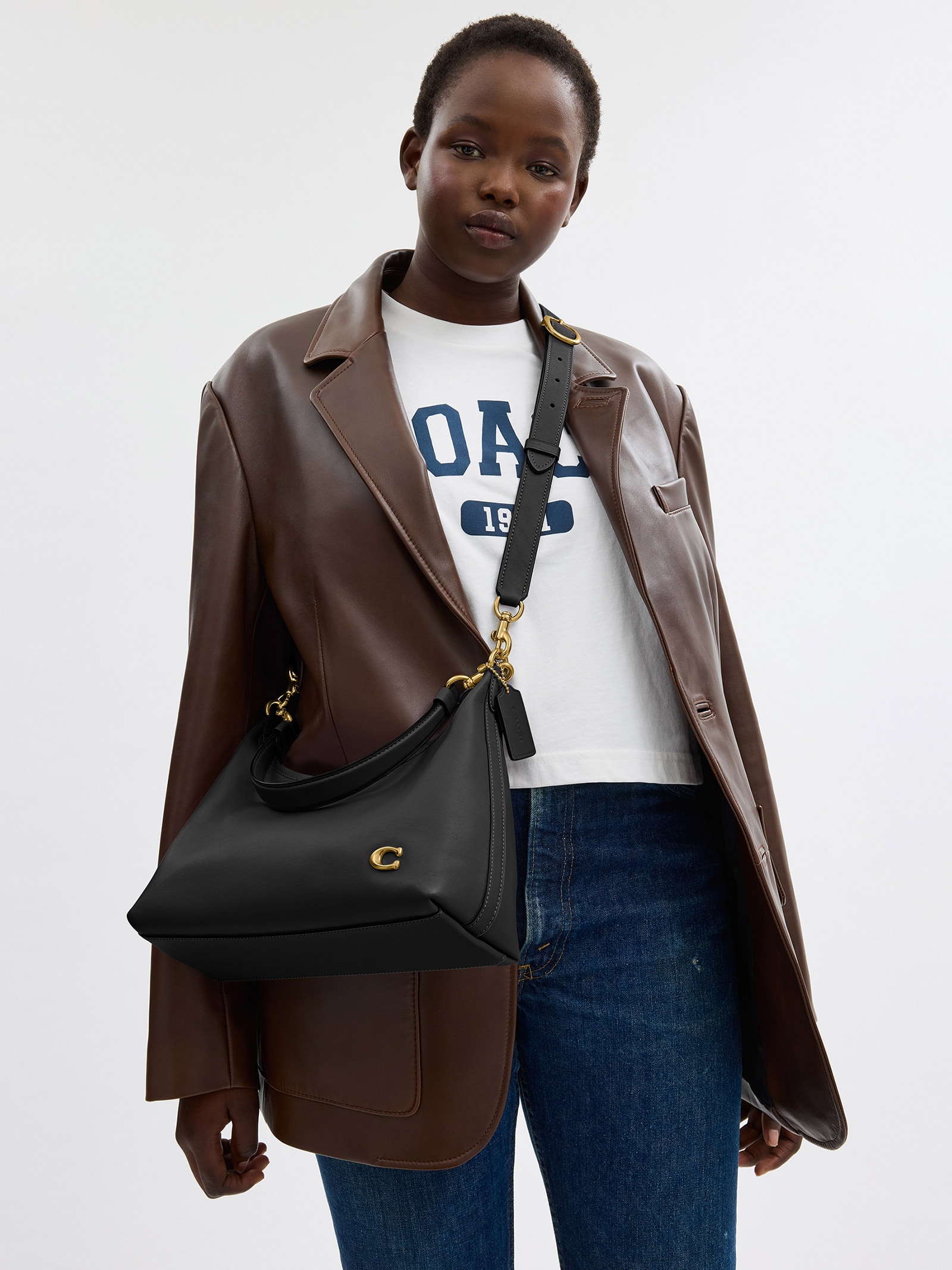 Bolsa Feminina Juliet Shoulder 30 Preto Coach