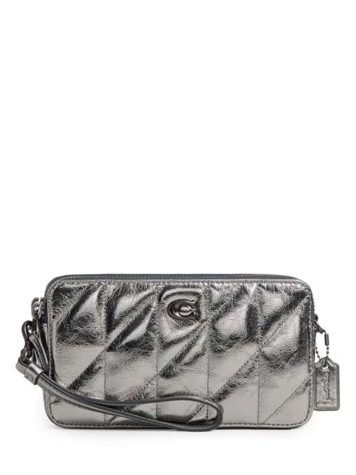 Bolsa Feminina Kira Crossbody With Quilting – Prata