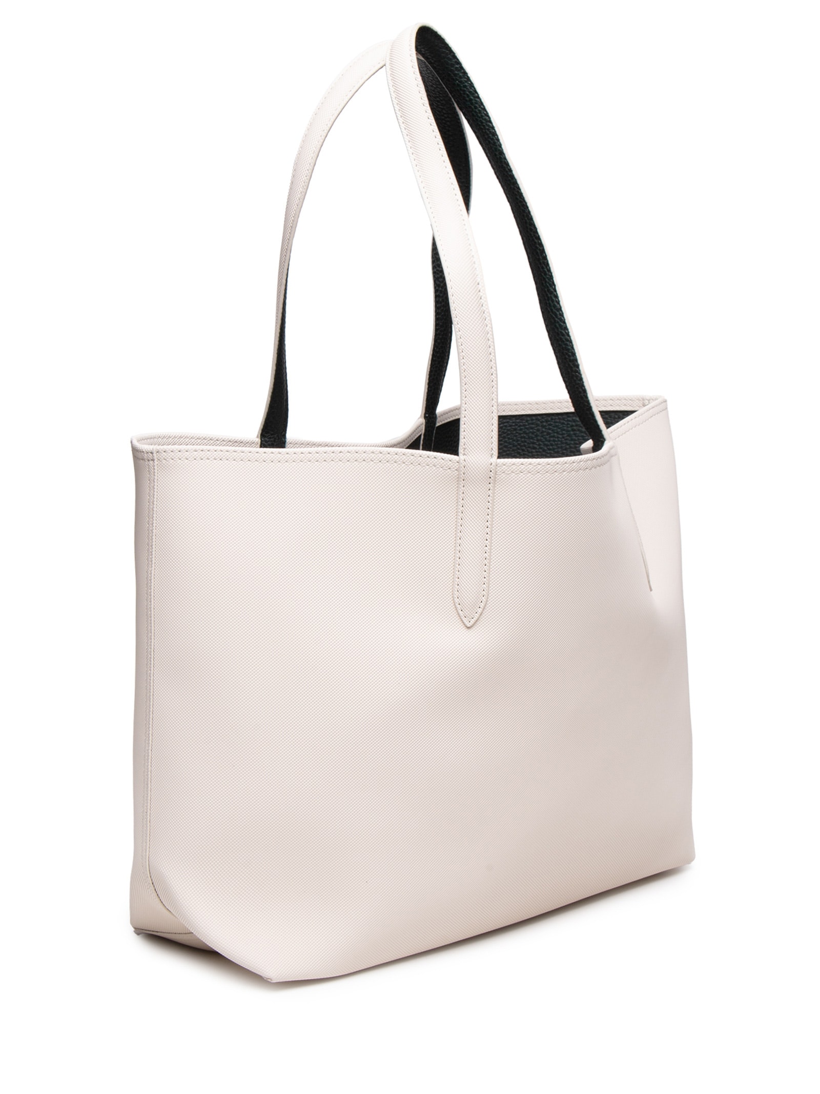 Bolsa Feminina L Shopping Bag Branco Lacoste