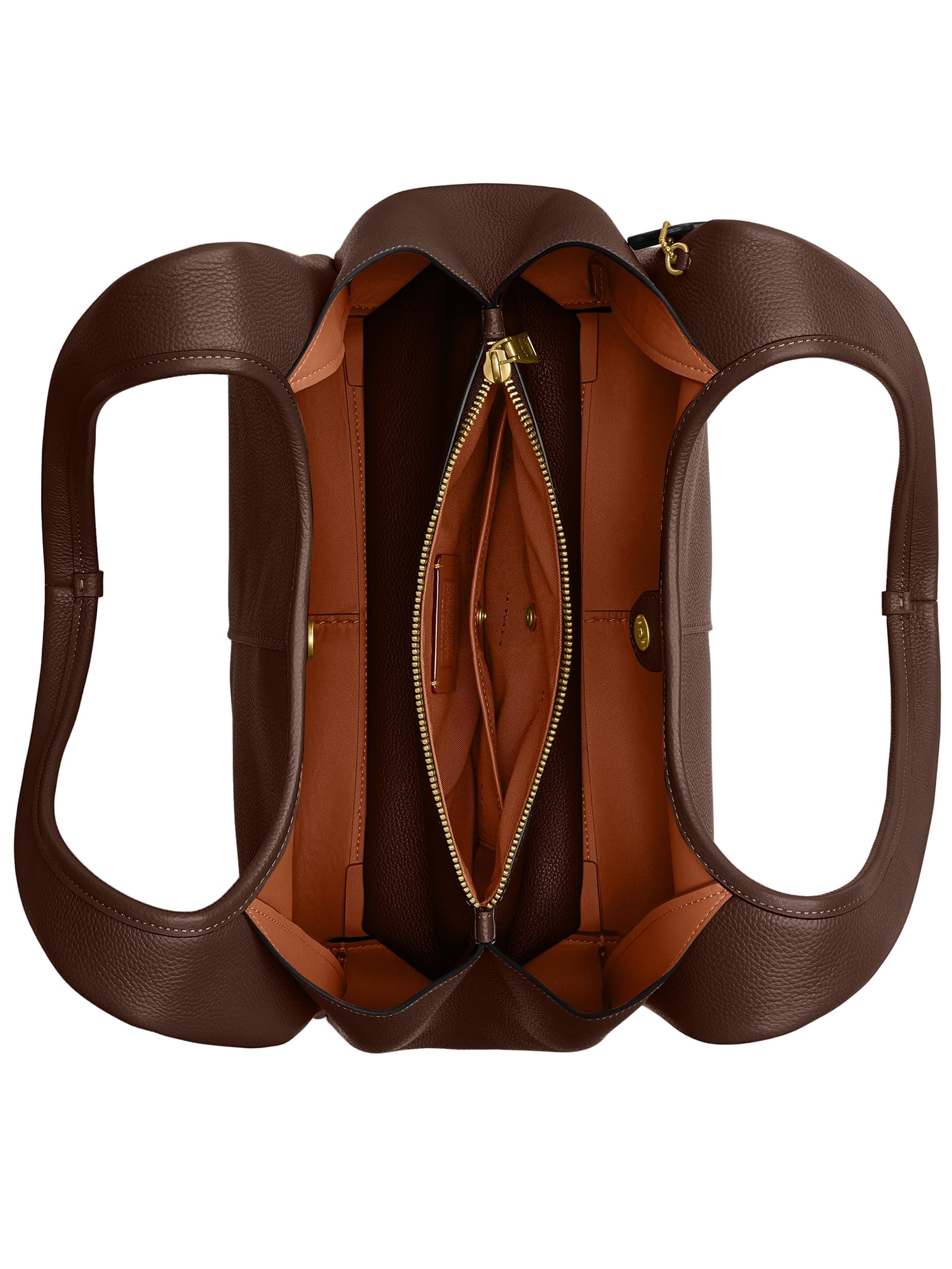 Bolsa Feminina Lana Shoulder 33 Marrom Coach