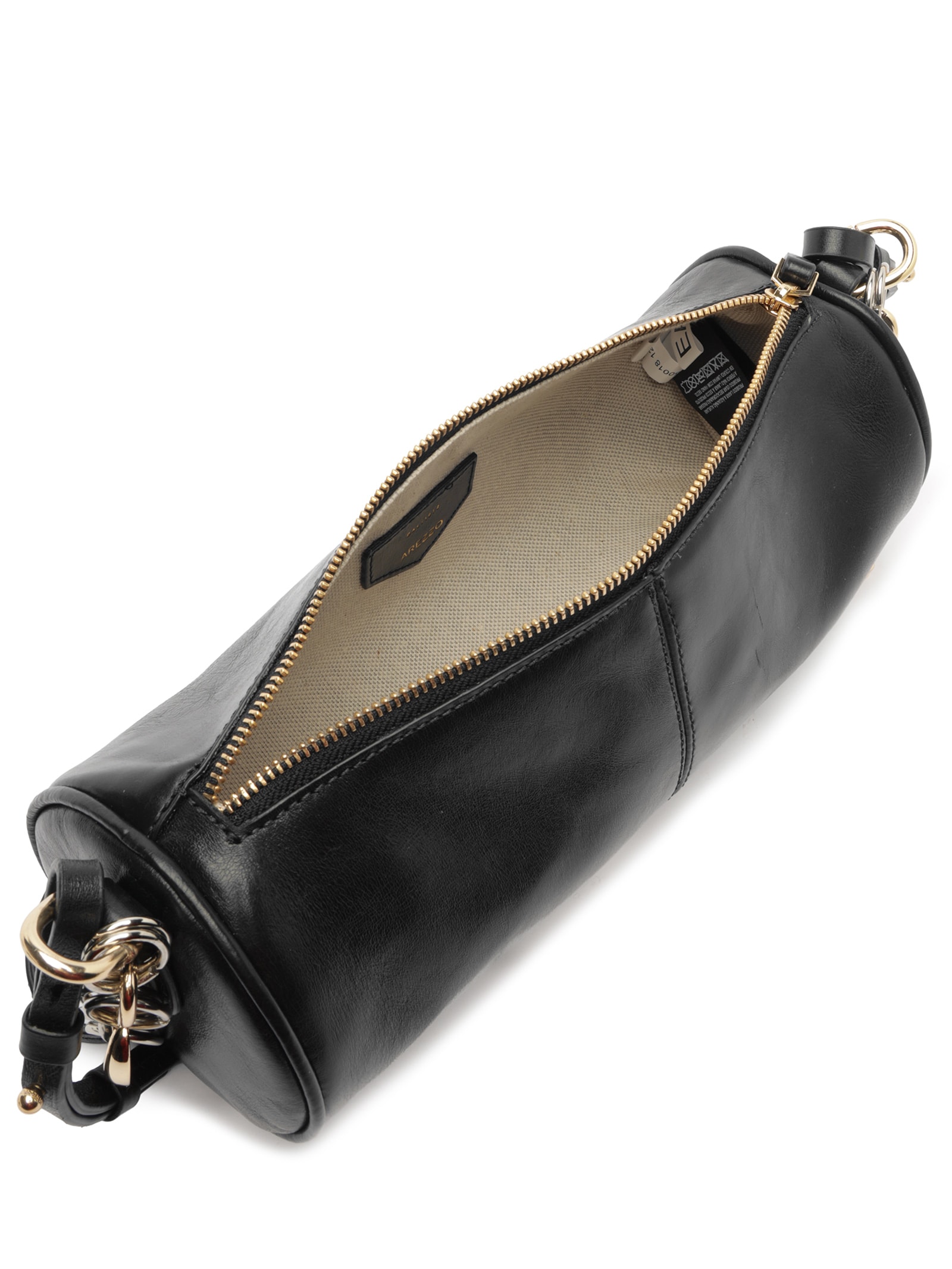 Bolsa Feminina Leather Arizona Preto Arezzo