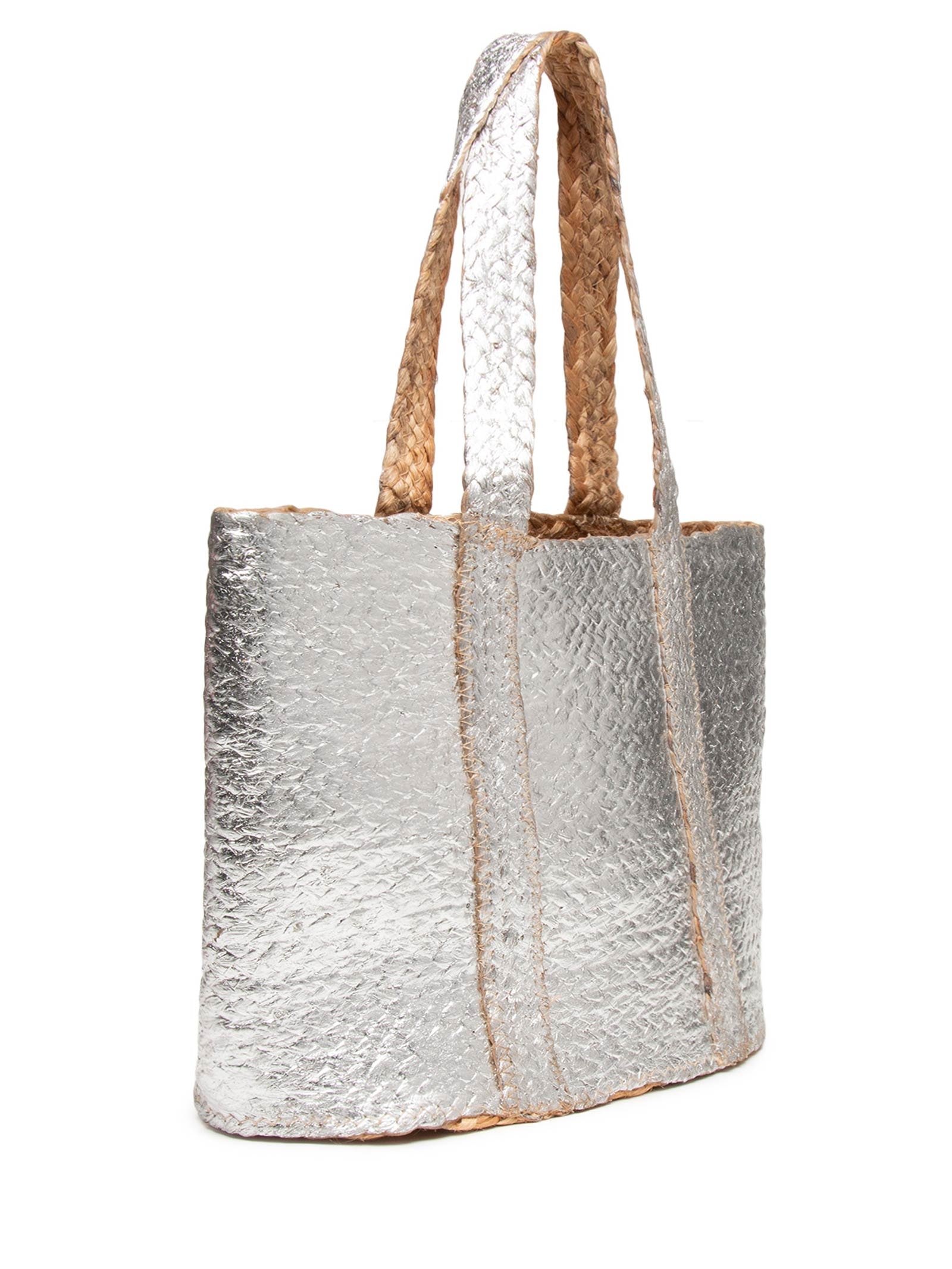 Bolsa Feminina Lia Prateado Le Lis