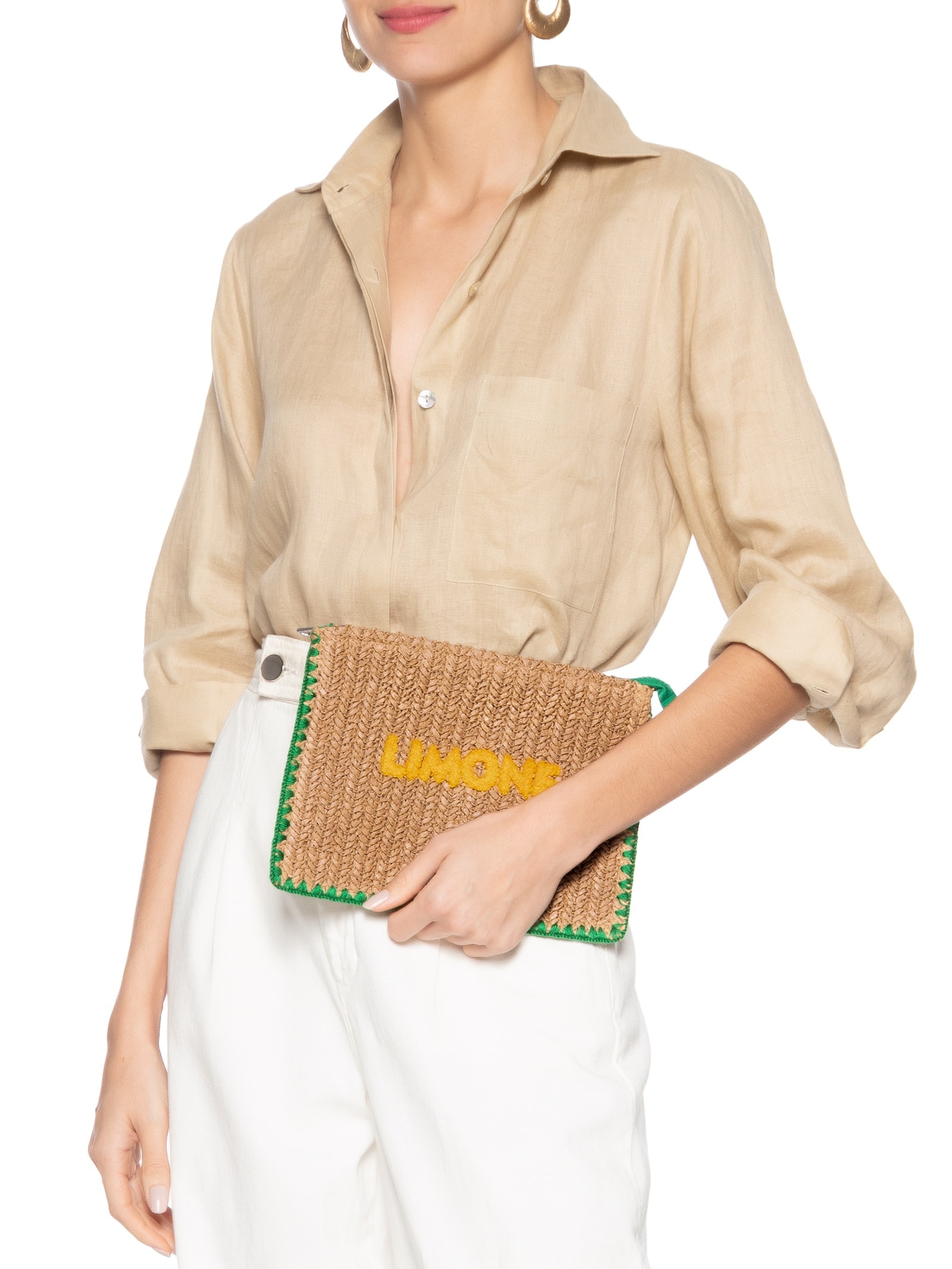 Bolsa Feminina Limone Bege Le Lis